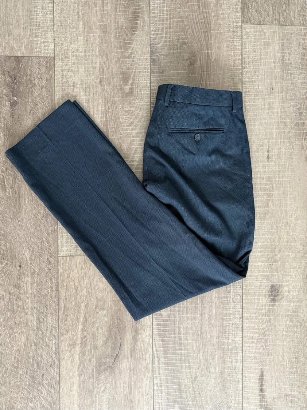Banana Republic Slim Fit Trouser 35x34 Navy